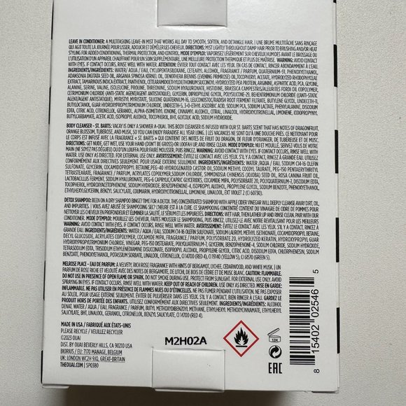 ⚡SOLD⚡OUAI 4 Piece Kit Travel Size Shampoo Conditioner Cleanser Sephora Beauty - Picture 3 of 3